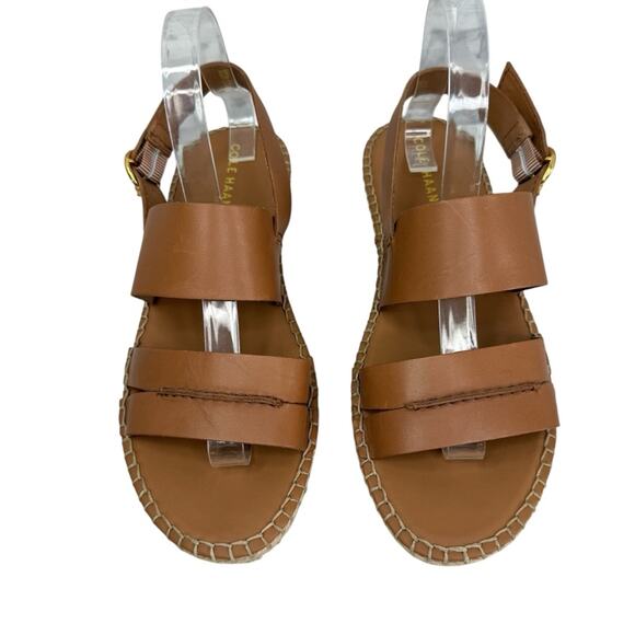COLE HAAN Women's Size 8.5 Cloudfeel Tilden Ankle Pecan Brown Strap Sandals - Picture 4 of 16